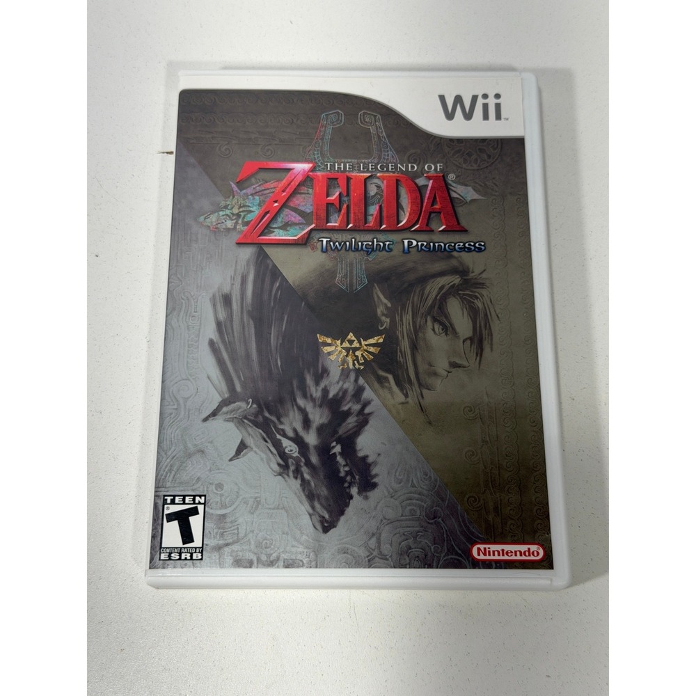 The Legend Zelda Twilight Princess Nintendo Wii RVL-P-RZDE-USA Action Adventure